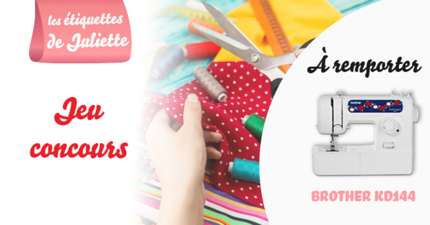Remportez une machine à coudre Brother KD144 ! Remportez une machine à coudre Brother KD144 !
