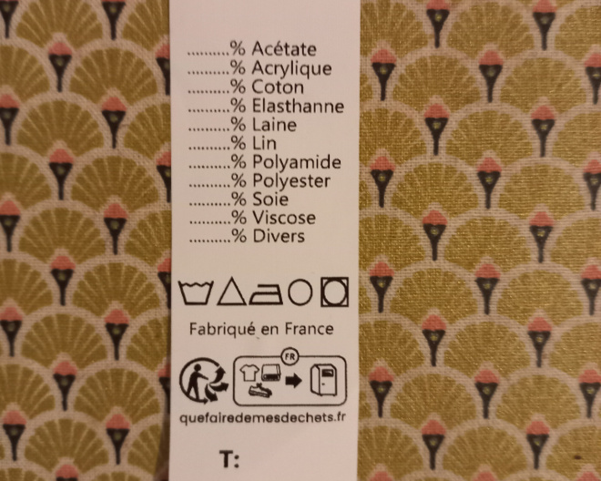 Réglementation des étiquettes de composition : qu’est-ce qui change en 2023 ? Réglementation des étiquettes de composition : qu’est-ce qui change en 2023 ?