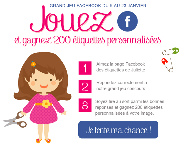 Grand Jeu Concours by Juliette !